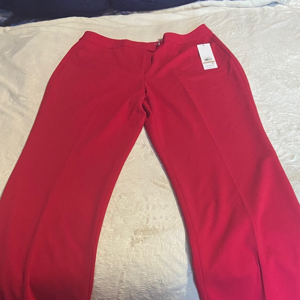 Calvin Klein Bright Red Skirt